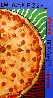 Big Ass New York Pizza 2014 50x50 - Huge NYC - Chicago Original Painting by Anthony Falbo - 2