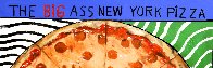 Big Ass New York Pizza 2014 50x50 - Huge Original Painting by Anthony Falbo - 3