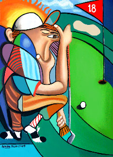 18th Hole 2002 Limited Edition Print - Anthony Falbo