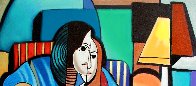 Lady with Guitar 2001 Limited Edition Print by Anthony Falbo - 1 Lady with Guitar 2001 Limited Edition Print by Anthony Falbo - 1