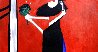 Gothic Bridesmaid 2016 50x31 - Huge Original Painting by Anthony Falbo - 2