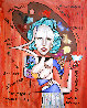 Lady Gaga, I'm Not Finished Yet 2012 - Huge Original Painting by Anthony Falbo - 0