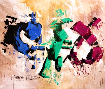 Faith That is Not Seen 2012 51x41 - Huge Original Painting - Anthony Falbo