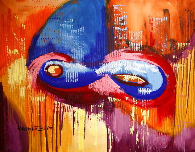 40 Days and 40 Nights 2008 45x58 - Huge Original Painting by Anthony Falbo
