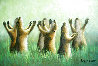 Praising Prairie Dogs 2001 Limited Edition Print by Anthony Falbo - 0