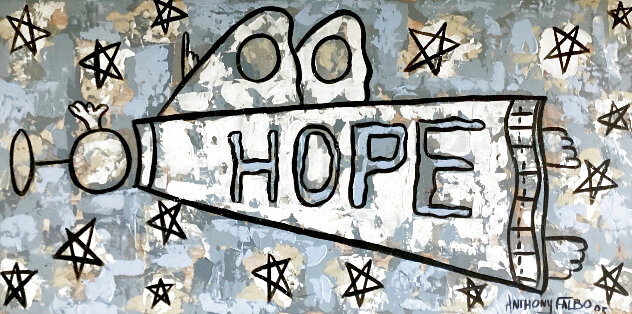 Hope 2005 12x22 Original Painting by Anthony Falbo