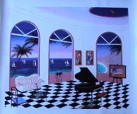Interior With Checkered Floor 2010 Limited Edition Print by Fanch Ledan - 2