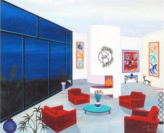 Living Above Malibu 2010 - California Limited Edition Print - Fanch Ledan