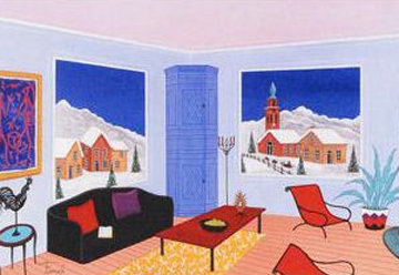 Cabin Austria 2010 Limited Edition Print - Fanch Ledan Cabin Austria 2010 Limited Edition Print - Fanch Ledan