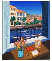 Window on Bonifacio 1998 Limited Edition Print by Fanch Ledan - 1 Window on Bonifacio 1998 Limited Edition Print by Fanch Ledan - 1