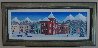 Aspen Village 2004 21x45 Original Painting by Fanch Ledan - 1 Aspen Village 2004 21x45 Original Painting by Fanch Ledan - 1