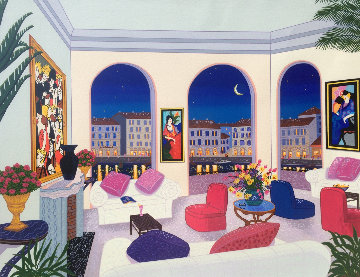 Magical Moonlit Night 1998 Limited Edition Print - Fanch Ledan Magical Moonlit Night 1998 Limited Edition Print - Fanch Ledan