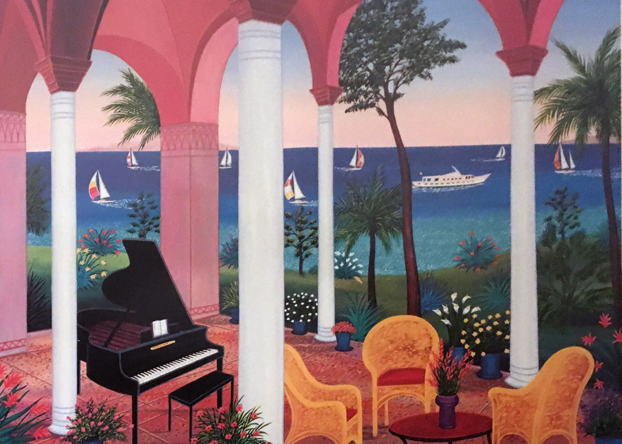 Patio Mauresque 2001 Limited Edition Print by Fanch Ledan Patio Mauresque 2001 Limited Edition Print by Fanch Ledan