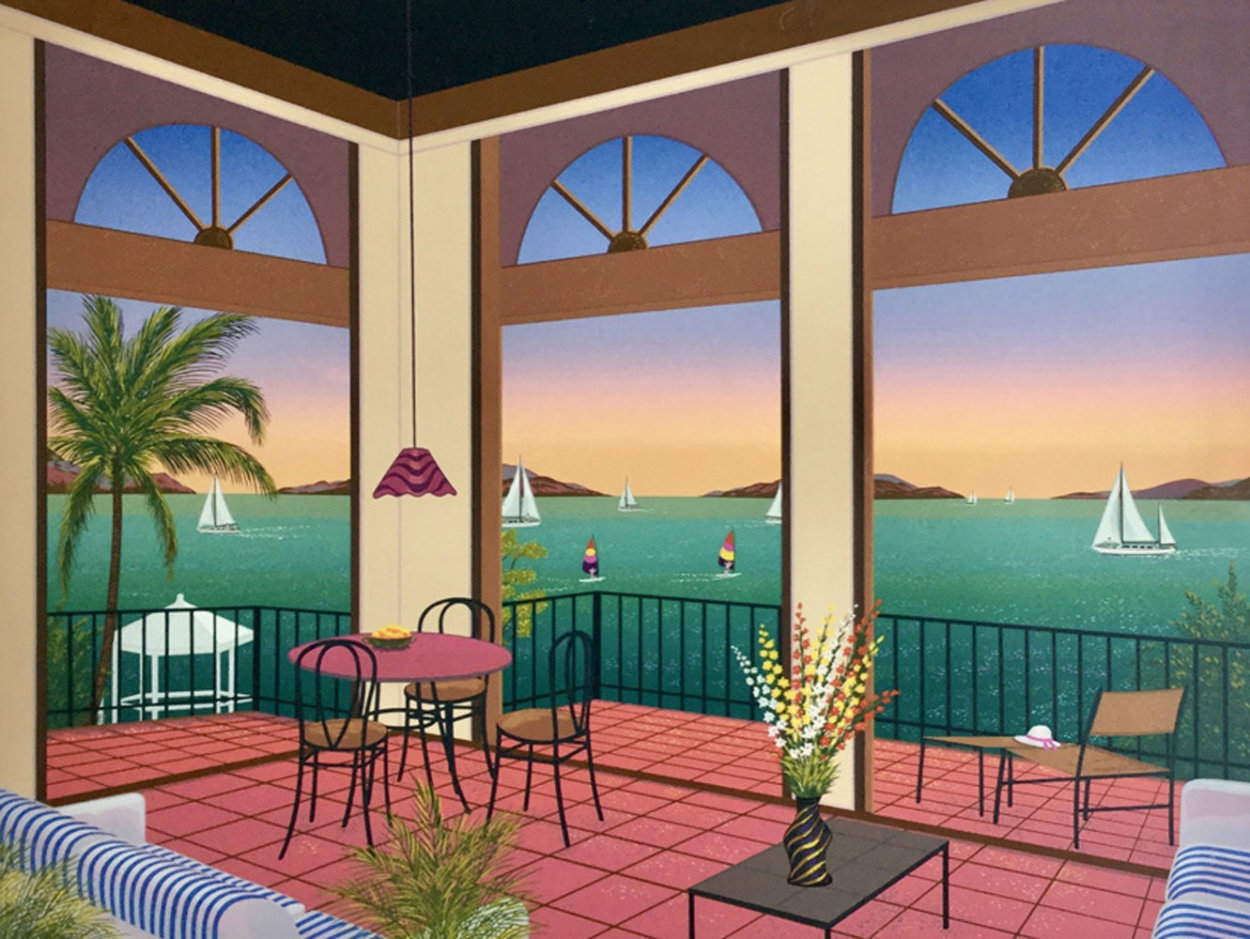 Villa 1998 Limited Edition Print by Fanch Ledan Villa 1998 Limited Edition Print by Fanch Ledan