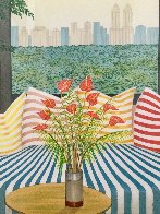 Striped Divan 1999 Limited Edition Print by Fanch Ledan - 1 Striped Divan 1999 Limited Edition Print by Fanch Ledan - 1