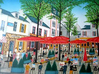 Place Du Tertre AP 1985 Limited Edition Print by Fanch Ledan - 0 Place Du Tertre AP 1985 Limited Edition Print by Fanch Ledan - 0