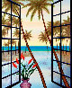 Window on Lagoon Limited Edition Print by Fanch Ledan - 0