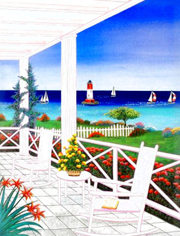 Cape Cod Lighthouse 2002 - Massachusetts Limited Edition Print - Fanch Ledan