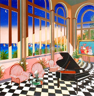 Interior With Max 1994 Limited Edition Print - Fanch Ledan Interior With Max 1994 Limited Edition Print - Fanch Ledan