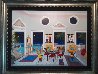 Interior With Two Picassos 2004 Embellished Limited Edition Print by Fanch Ledan - 1
