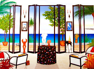 Interior Dalinean 2000 Limited Edition Print - Fanch Ledan Interior Dalinean 2000 Limited Edition Print - Fanch Ledan