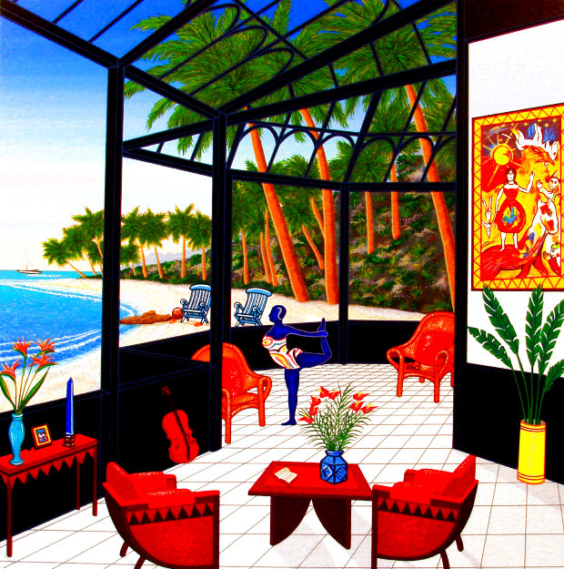 Life is a Beach 2001 Limited Edition Print - Fanch Ledan