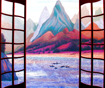 Mystic Mountains 2002 Limited Edition Print - Fanch Ledan