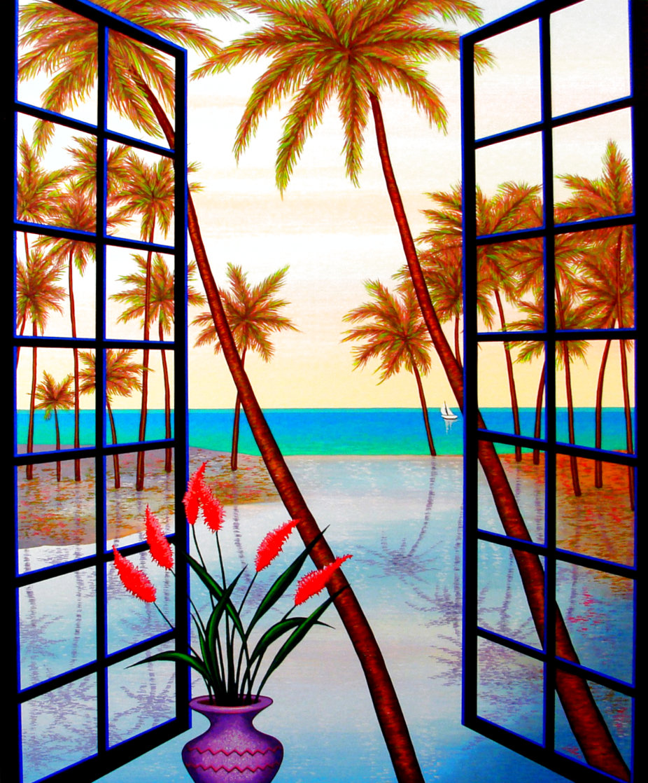 Window on Lagoon 2002 Limited Edition Print by Fanch Ledan