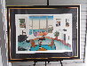 Interior With Picasso - Huge Limited Edition Print by Fanch Ledan - 1