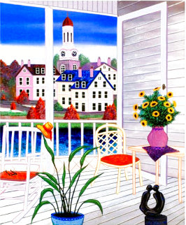 Porch in Virginia 2002 Limited Edition Print - Fanch Ledan