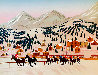 Horseracing in St. Moritz 1987 - Switzerland Limited Edition Print by Fanch Ledan - 0