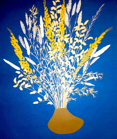 Fleurs Seches 1976 Limited Edition Print - Fanch Ledan