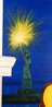 Interior with Peter Max Liberty - New York - NYC Limited Edition Print by Fanch Ledan - 3