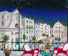 Nice Market Hall, France 2005 26x32 Original Painting by Fanch Ledan - 1