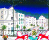 Nice Market Hall, France 2005 26x32 Original Painting by Fanch Ledan - 4