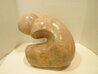 Embracing Stone Sculpture 24 in % Unique Sculpture by Nomi Faran - 5