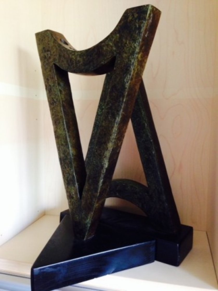 Menorah /Hanukka Bronze Sculpture 18 in Sculpture by Nomi Faran Menorah /Hanukka Bronze Sculpture 18 in Sculpture by Nomi Faran