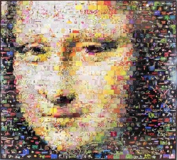 L.M ARTS - Sculpture, Tableau street art Mona Lisa LV - 56 - Catawiki