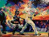 Johnny Damon Grand Slam 2005 Embellished Limited Edition Print by Malcolm Farley - 1