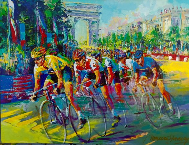 Triumph in Paris 2004 Limited Edition Print by Malcolm Farley