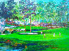 Amen’s Corner  (12th Hole) Golf - Golden Bell Augusta, HS by JacK Nicklaus 2004 - Georgi Limited Edition Print by Malcolm Farley - 0