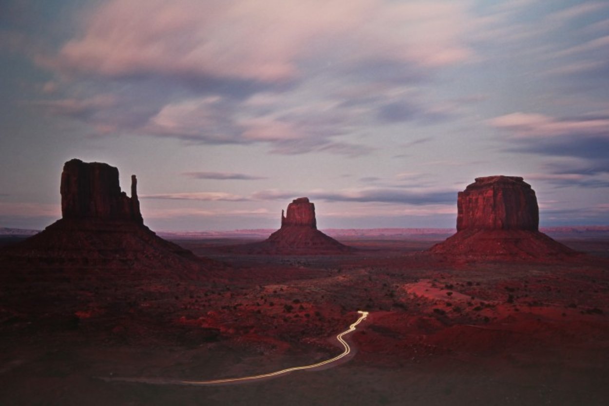 Twilight Traffic 1992 Panorama by Michael Fatali