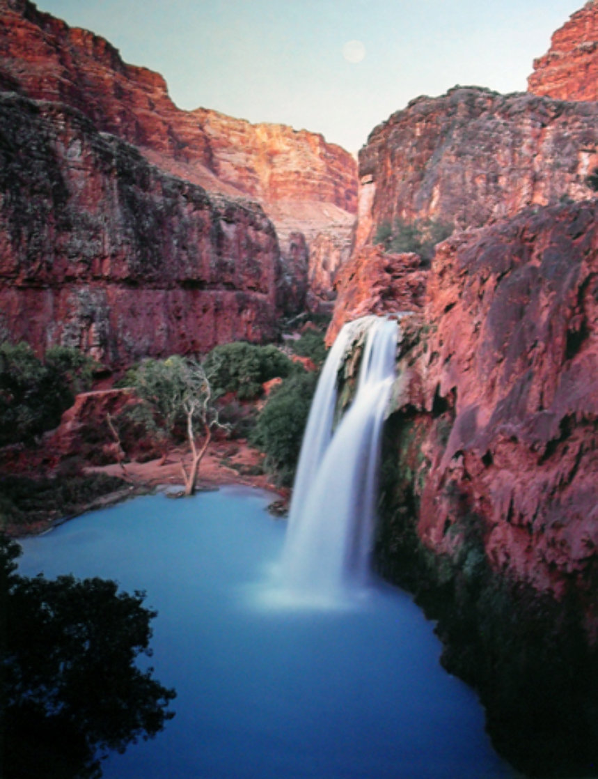 Havasu Falls, Arizona 1991 Panorama by Michael Fatali Havasu Falls, Arizona 1991 Panorama by Michael Fatali