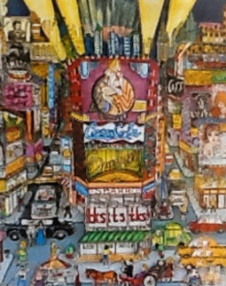 Off Broadway 3-D 1985 Limited Edition Print - Charles Fazzino Off Broadway 3-D 1985 Limited Edition Print - Charles Fazzino