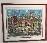 Dancing on Delancey 3-D 1990 Limited Edition Print by Charles Fazzino - 1 Dancing on Delancey 3-D 1990 Limited Edition Print by Charles Fazzino - 1