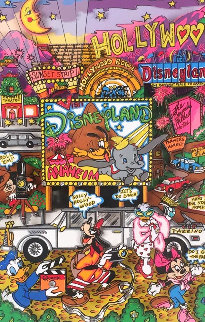 Anaheim 3-D AP Limited Edition Print - Charles Fazzino Anaheim 3-D AP Limited Edition Print - Charles Fazzino