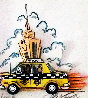 Taxi / Empire State Building  3-D New York - NYC Limited Edition Print by Charles Fazzino - 0
