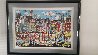 Crossing Houston Street 3-D 1989 - New York - NYC Limited Edition Print by Charles Fazzino - 1