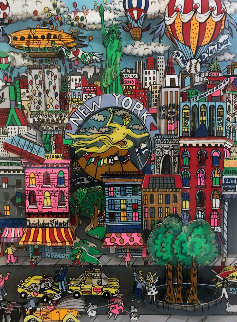 Totally New York 3-D Limited Edition Print - Charles Fazzino Totally New York 3-D Limited Edition Print - Charles Fazzino