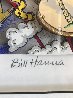 Flintstones Break Rock Vegas 1996 3-D Signed by Bill Hanna Limited Edition Print by Charles Fazzino - 4